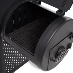 Offset Smoker 400 kullgrill svart