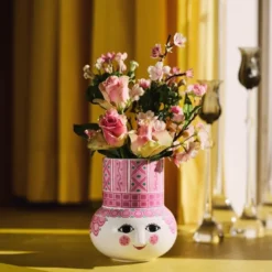 Olga vase 15 cm rosa