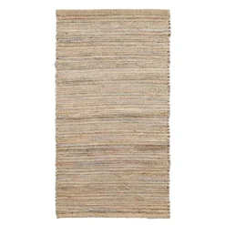 Olivia jute gulvløper 70x230 cm pastell