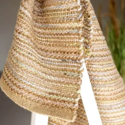 Olivia jute gulvløper 70x140 cm pastell
