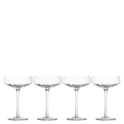 Opacity champagneglass 30 cl 4 stk klar