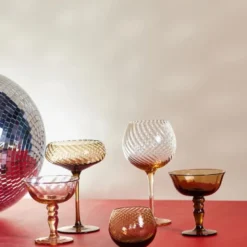 Opacity champagneglass 30 cl 2 stk brun