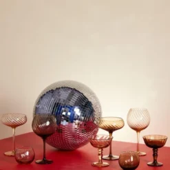 Opacity italiensk champagneglass 15 cl 2 stk fersken