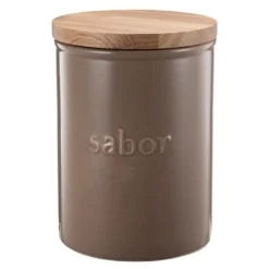 Oppbevaringskrukke 1,3L mahogany