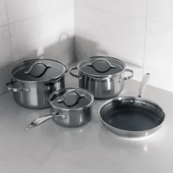 Optimal stekepanne gryte m/keramisk belegg 24 cm