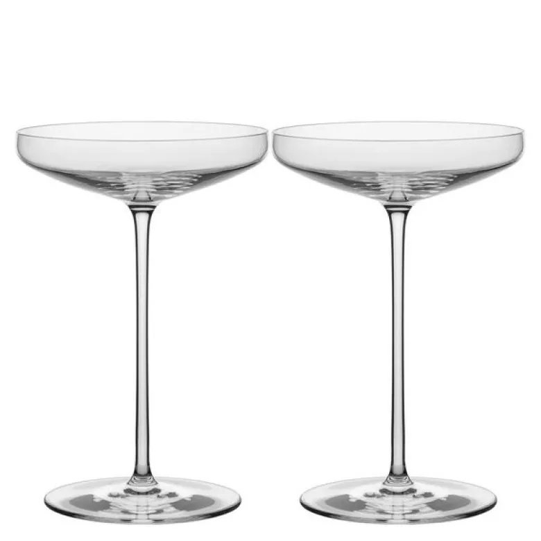 Orrefors x Björn Frantzén coupeglass 21 cl 2 stk