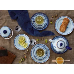 Ostindia serveringsskål 1,5L blå
