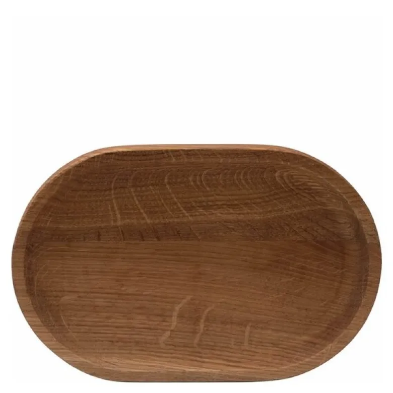 Otto coaster asjett 23x14 cm eik