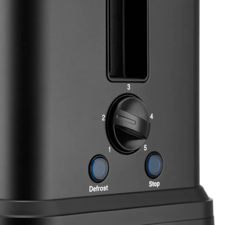 Ottoni brødrister 2 skiver 940W svart