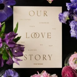 Our Love Story bryllupsjournal
