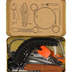 Overlevelsekit i boks oransje