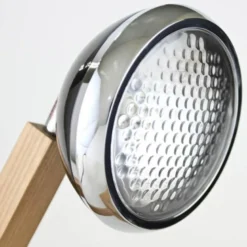 Parislampe blank svart