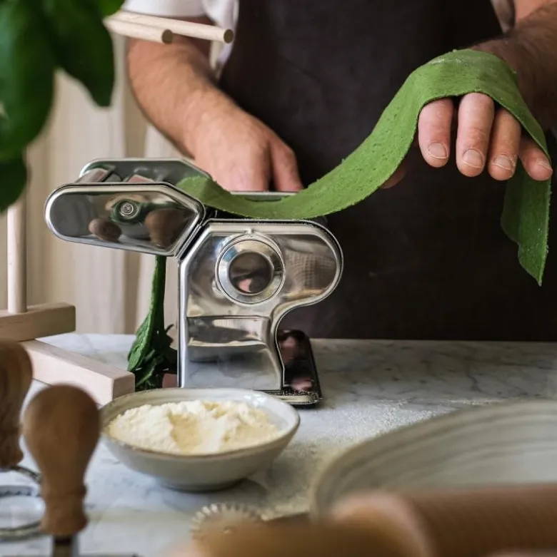 Pasta La Vista pastamaskin krom