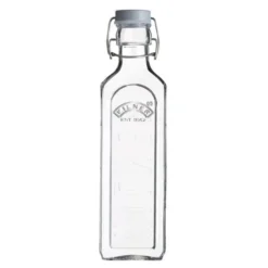 Patentflaske firkantet 0,6L klar