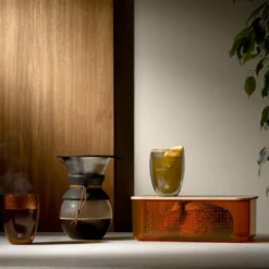 Pavina glass 35 cl 2 stk grå