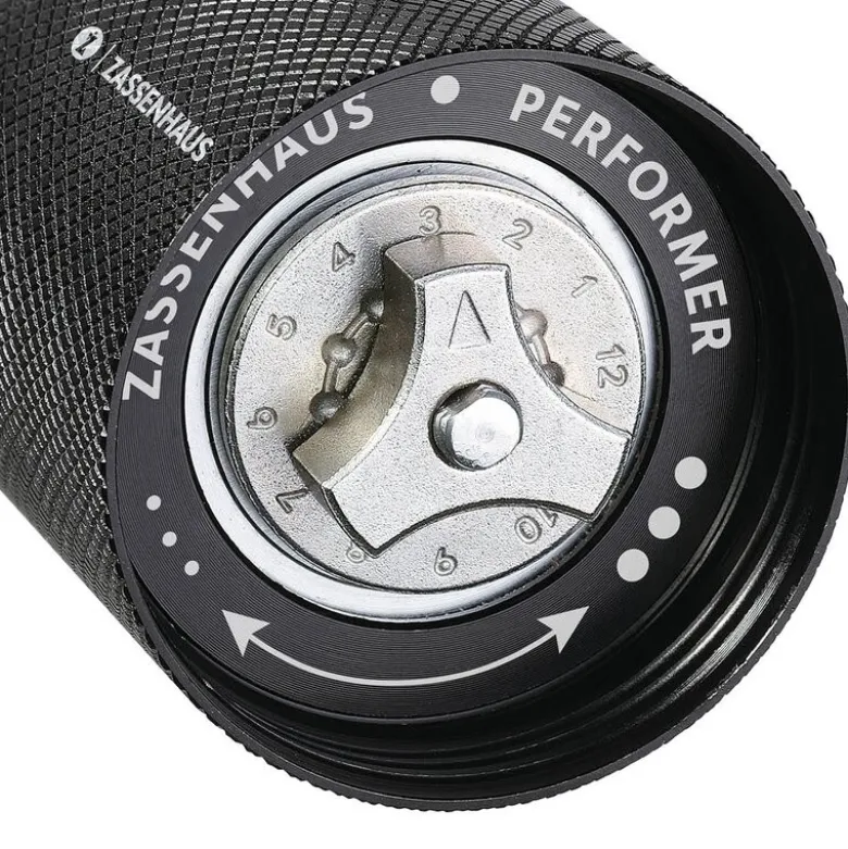 Performer pepperkvern 13 cm valnøtt/svart