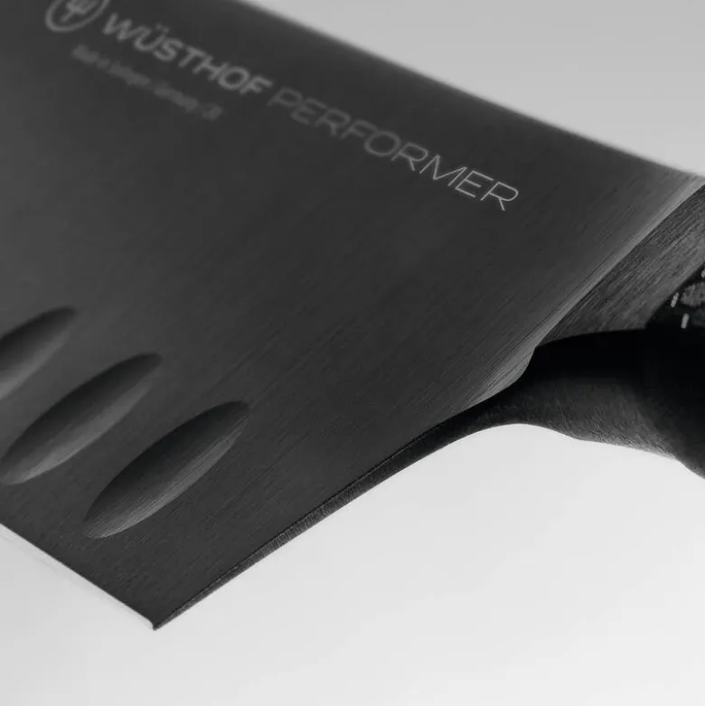 Performer santokukniv 17 cm svart