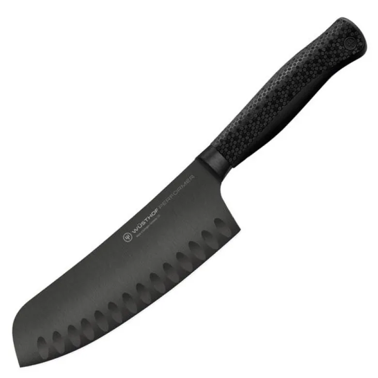 Performer santokukniv 17 cm svart