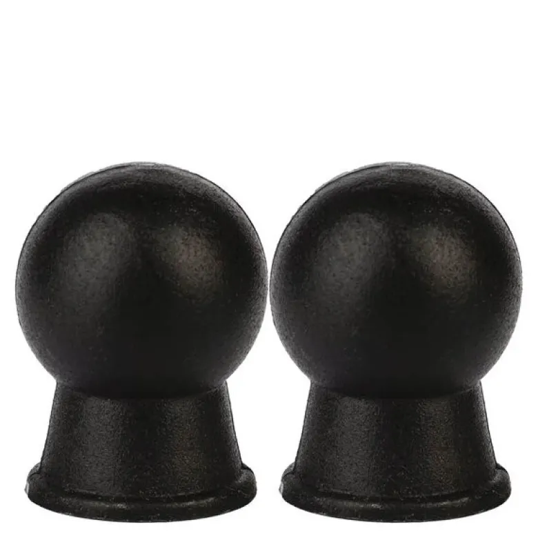 Perkulatorknott design skruefeste 10 cm 2 stk