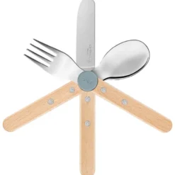 Petit Gourmet barnebestikk 3 deler regnblå