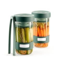 Pickles Kit startsett for sylting 3 deler grønn