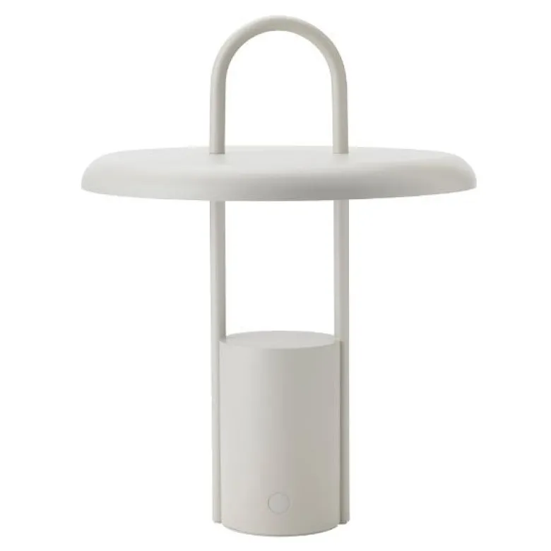 Pier bærbar LED lampe 25 cm sand