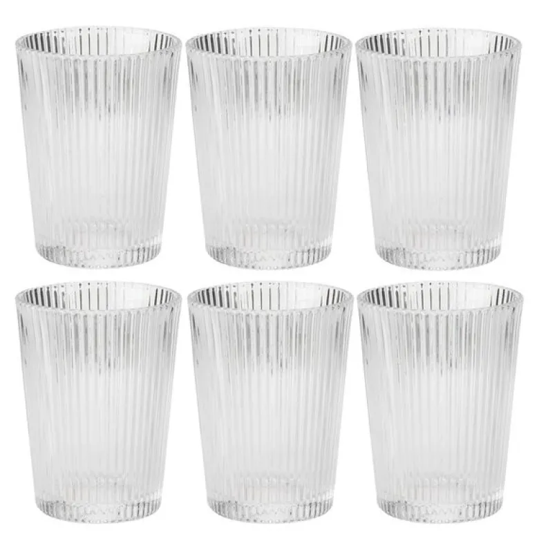 Pilastro drikkeglass 15 cl 6 stk klar