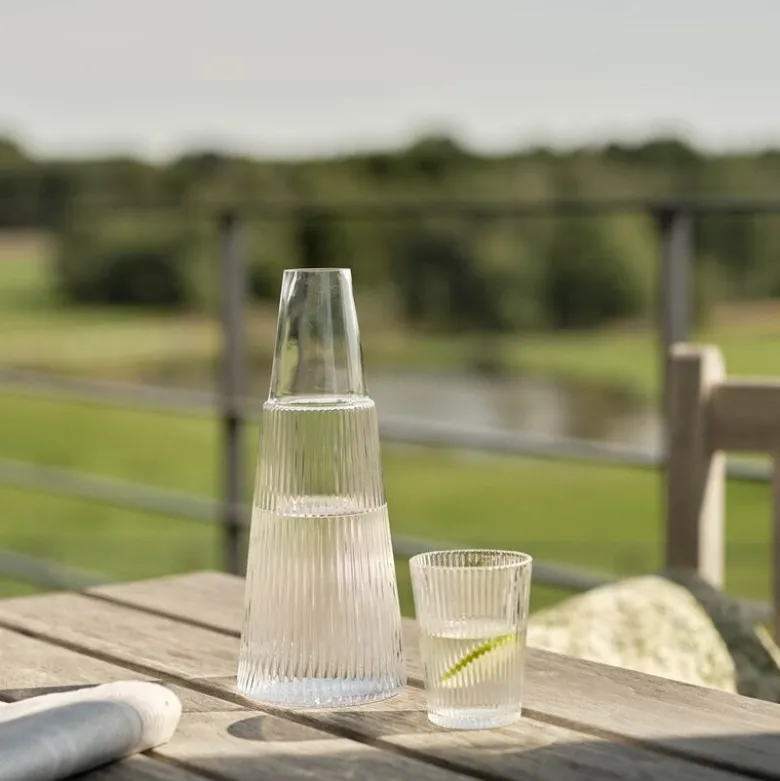 Pilastro karaffel med glass 1L clear