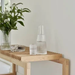 Pilastro karaffel med glass 1L clear
