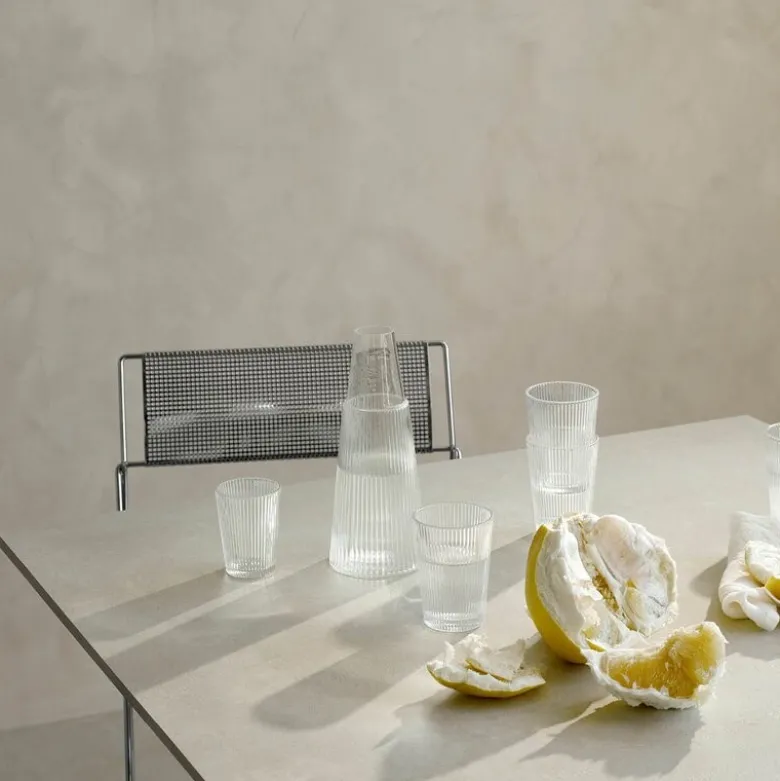 Pilastro karaffel med glass 1L clear