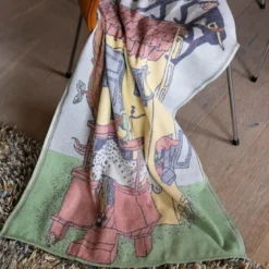 Pippi babypledd 72x105 cm Villa Villekulla