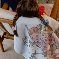 Pippi babyteppe 72x105 cm ridetur
