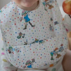 Pippi Langstrømpe smekke Bursdag hvit