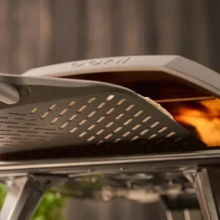 Pizzaspade perforert 36 cm valnøtt