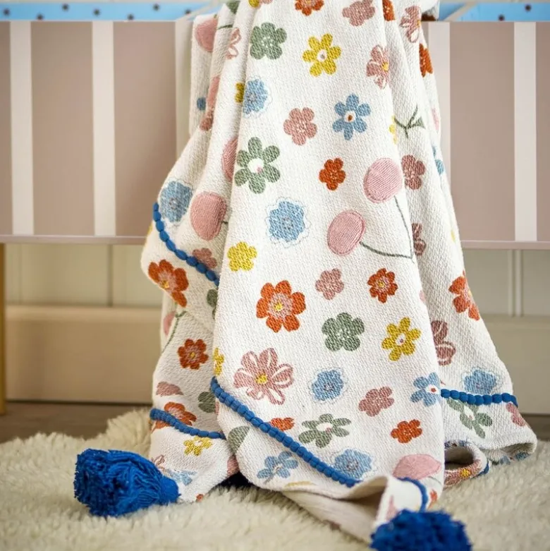 Pledd Cherry 160x130 cm rosa