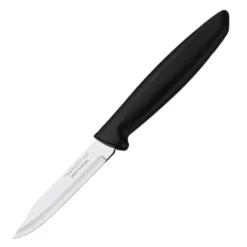 Plenus skrellekniv 7,5 cm svart