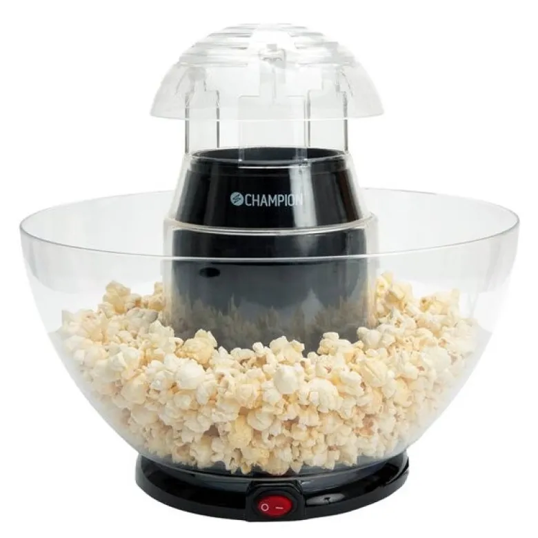 Pop-in-Bowl popcornmaskin PCM300 svart metallic