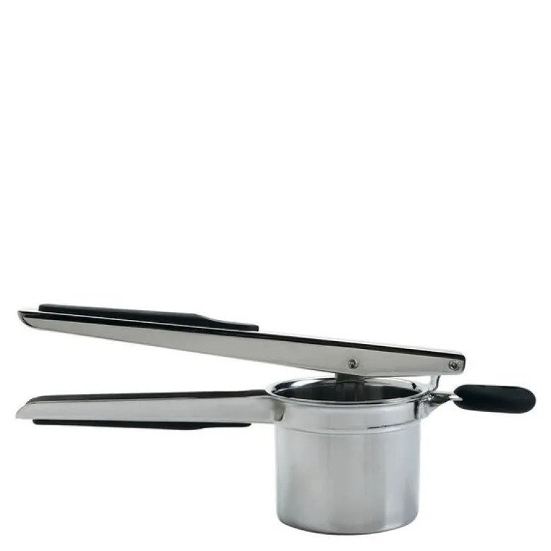 Potetmoser 33 cm rustfritt stål/svart