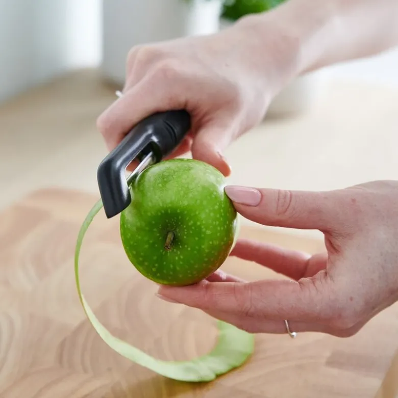 Potetskreller ergonomisk svart