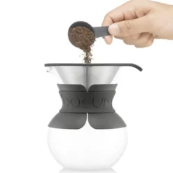 Pour Over kaffebrygger med filter 0,5 L/4 kopper svart