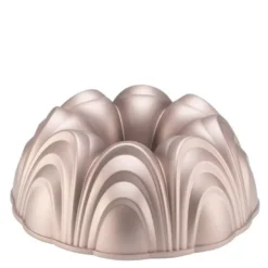 Premium kakeform regnbue 25 cm rose gold