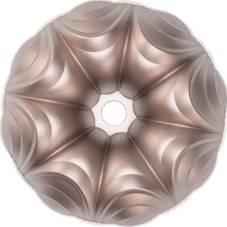 Premium kakeform regnbue 25 cm rose gold