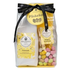 Påskegave med påskekaffe og mini egg