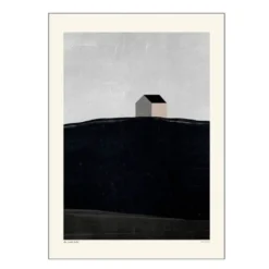 PSTR Studio poster 30x40 cm nordic den svarta kullen