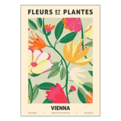 PSTR Studio poster 30x40 cm zoe fleurs et plantes vienna