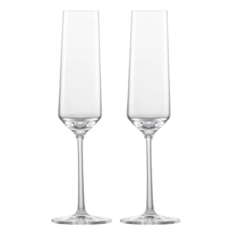 Pure champagneglass 2 stk 21 cl klar