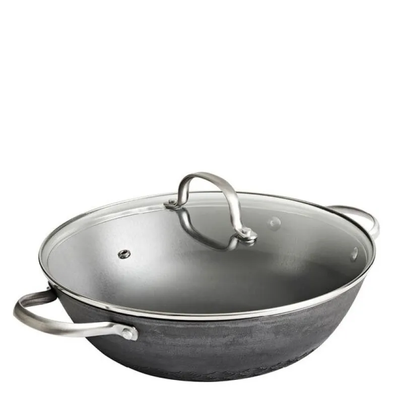 Pure Pan traktørpanne 28 cm støpejern nitrering
