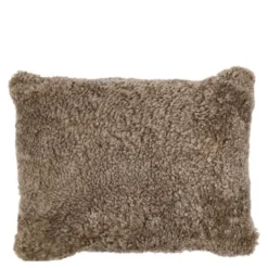 Pute new zealand saueskinn kort ull 35x45 cm sahara