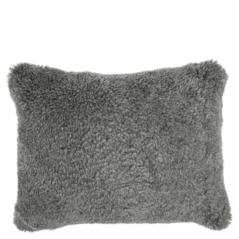 Pute new zealand saueskinn kort ull 35x45 cm Grey