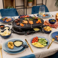Raclette-grilljern 162700 43x30 cm 1200W